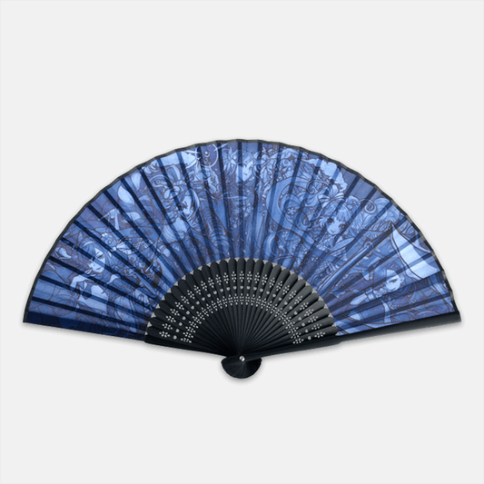 扇子 ブラック