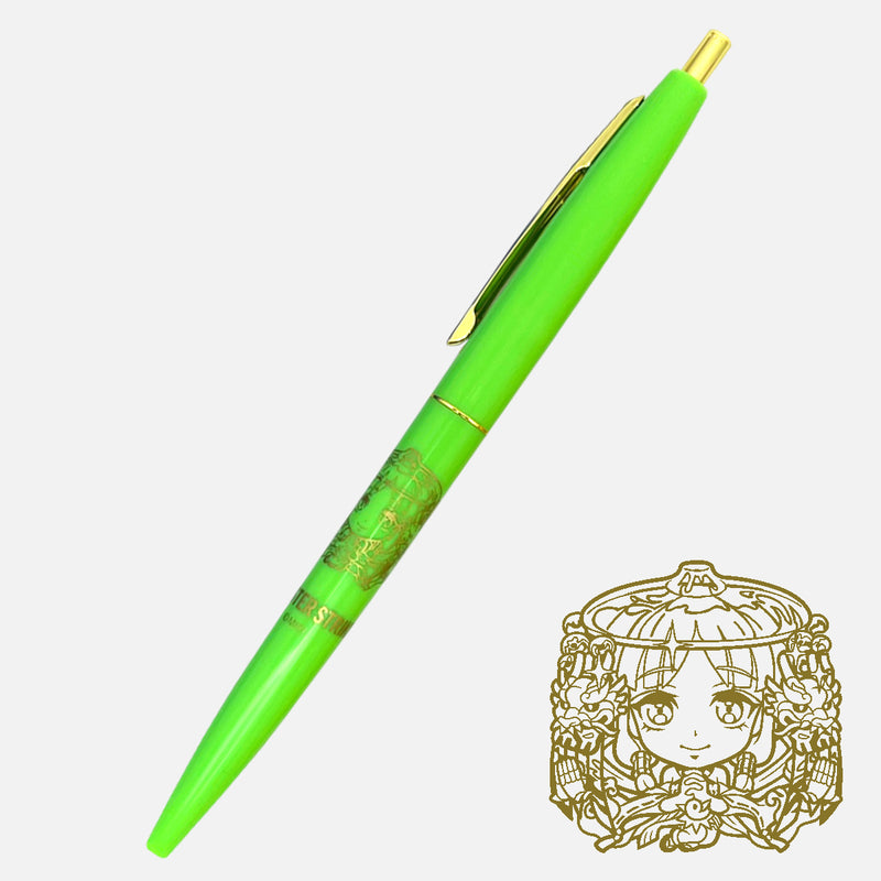 モンスターストライク BiCクリックゴールド ボールペン0.5mm 木属性 ヤクモ：巫女姫霊装